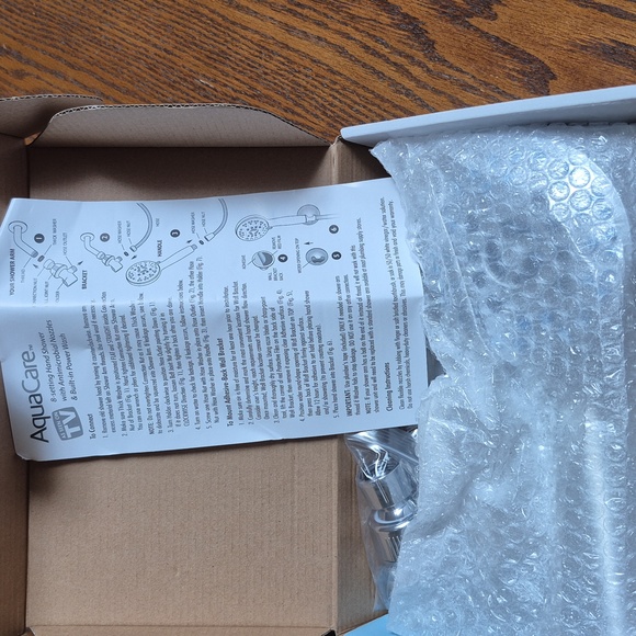 Handheld Shower - Silver - Picture 2 of 3